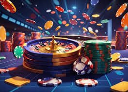 Tampilan game live casino dengan dealer asli di warungjacpot